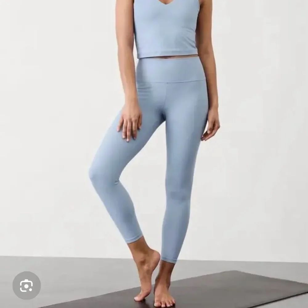 Athleta Light Blue Leggings